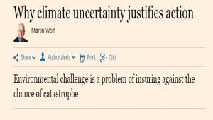 Se anche il Financial Times si schiera in difesa del clima