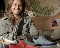 Scarpe sostenibili dall'Etiopia