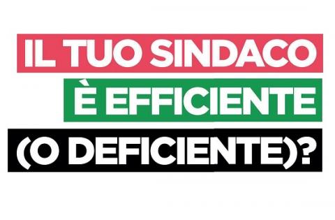 "Il tuo Sindaco è efficiente (o deficiente)?" Manuale per cittadini e amministratori