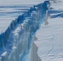 Il riscaldamento globale scioglie la banchisa di Larsen