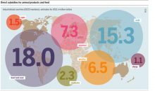Sussudi mondiali al settore della carne