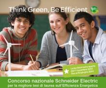 "Think Green, Be Efficient!", premiate le migliori tesi di laurea sull'efficienza energetica