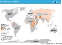 Oggi nel mondo ci sono più profughi di quelli causati dalla II Guerra Mondiale